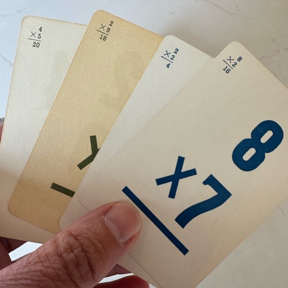 Whitman Flash Cards Set -  Set of TWO Large and Small / Subtraction / Multiply - Picture 9 of 10